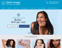 Tablet Screenshot of idealimage.com